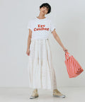 India Shifraretiard Shoulder Ribbon Camisole Dress