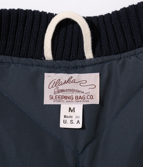 ALASKA SLEEPING BAG GOOSE DOWN, MADE IN USA “WINTER KING” JACKET