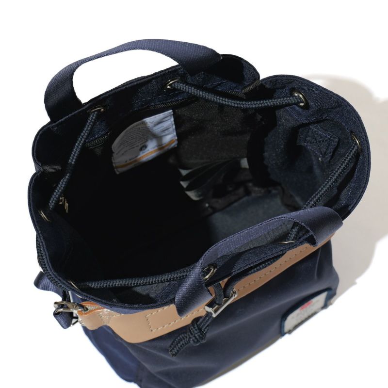 HIGHDENSITY DRAW STRING BAG/ NAVY