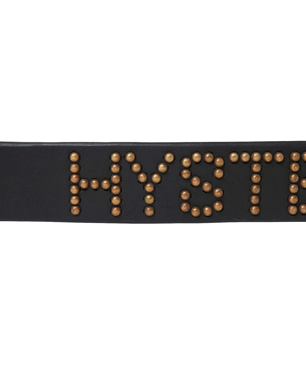Galcia/Hysteric Logo Studs Belt