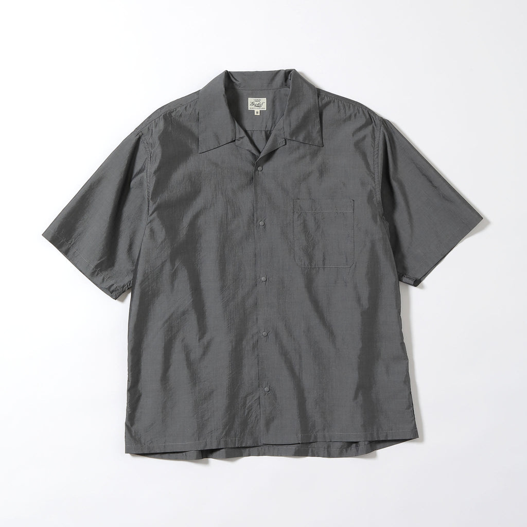 GL39540 / COTTON × SILK CHAMBRAY SNAP SHIRT