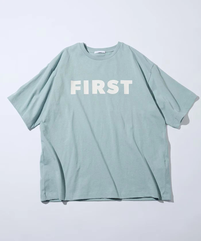 6 Ounce Front Logo Print Crew Neck T-Shirt / Print T-Shirt PR FIRST