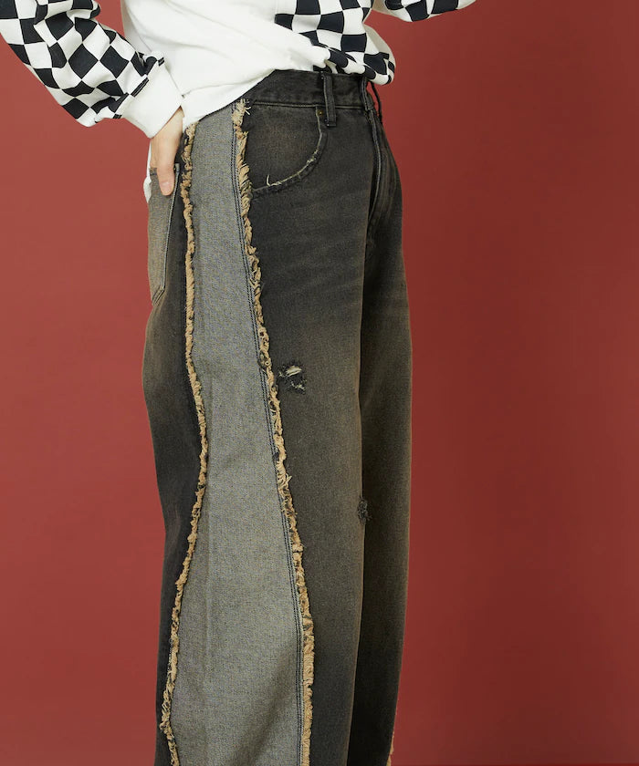 Colorful Curve Denim