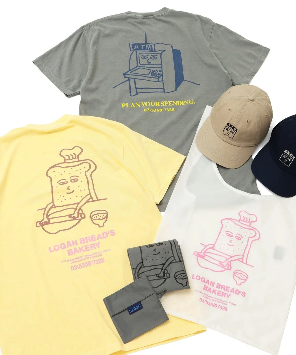 Hongama × Baggu / Logan Bread's Bakery Eco Bag