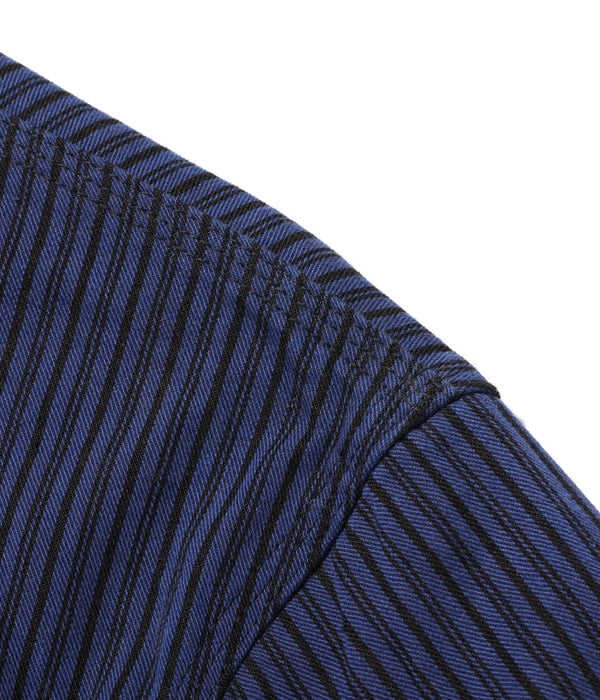 FICTION ROMANCE 11oz. BLACK LIBERTY STRIPE WORK COAT