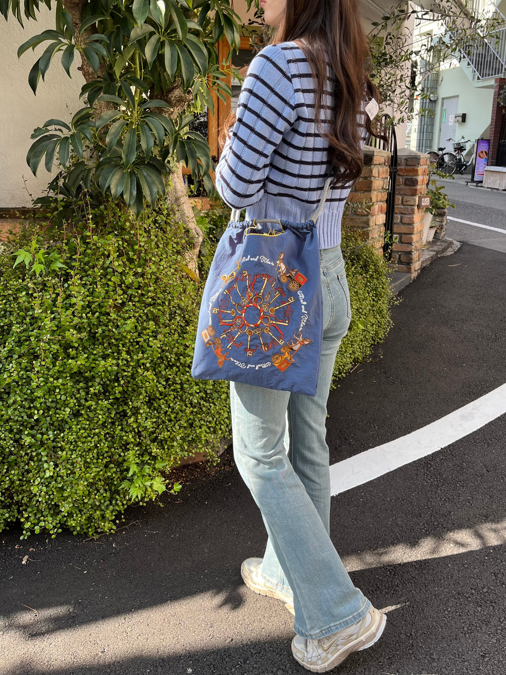 Key & Carriage #32M NAVY 301038 Kobe Limited