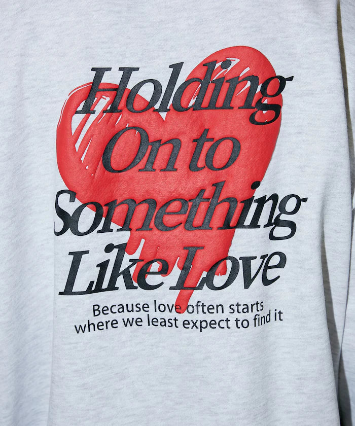 LOVE POP STUDIO HEART LOGO GRAPHIC SWEAT【Limited Edition】