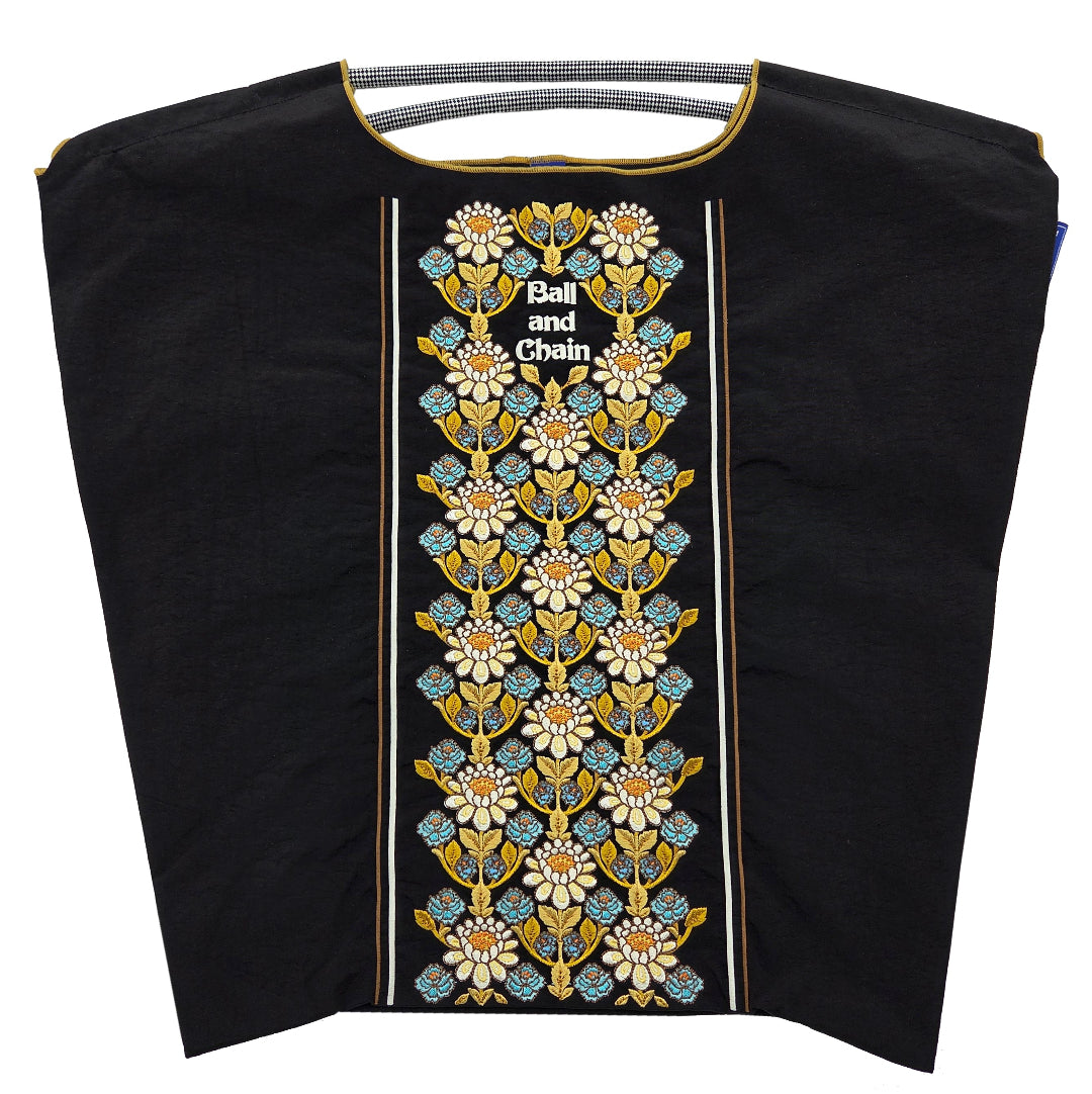 Flower Line M#01 Black-301046