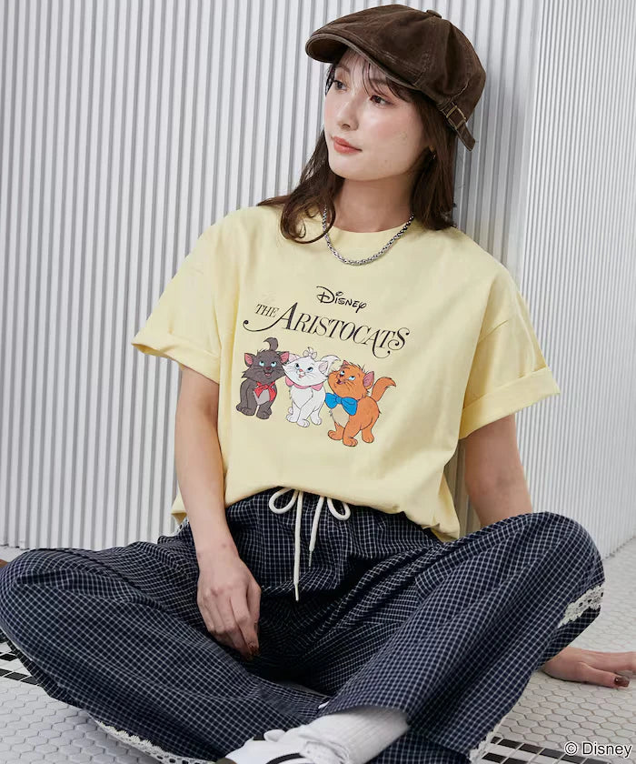 Disney Marie/Disney Marie/Print T-Shirt Limited Edition