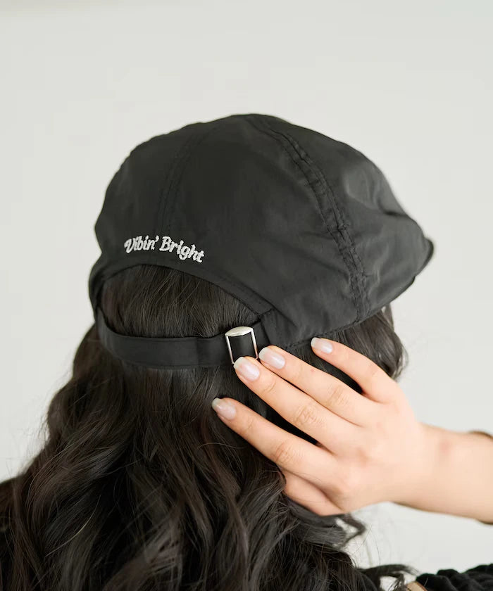 Nylon Newsboy Cap