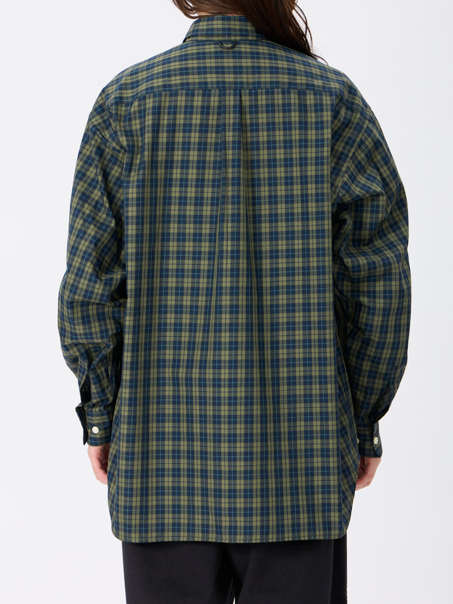 W's TECH BUTTON DOWN SHIRT L/S PLAIDS