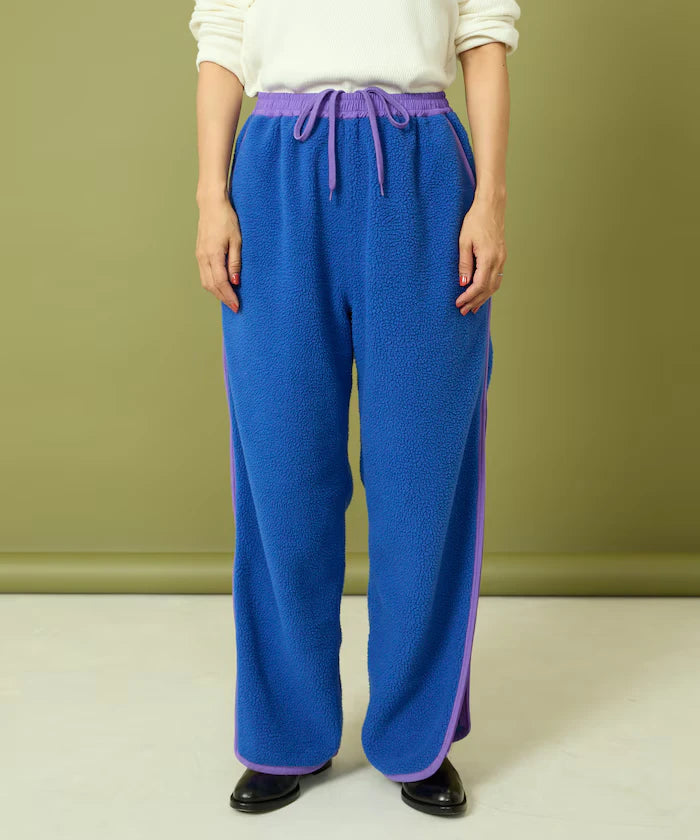 Side Zipper Fleece Pants