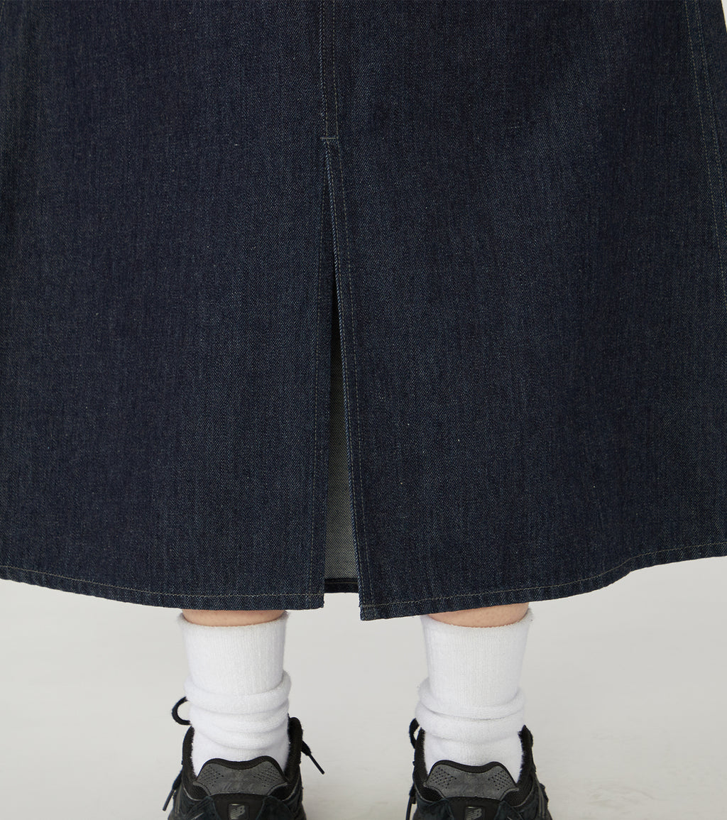 Denim Field Skirt