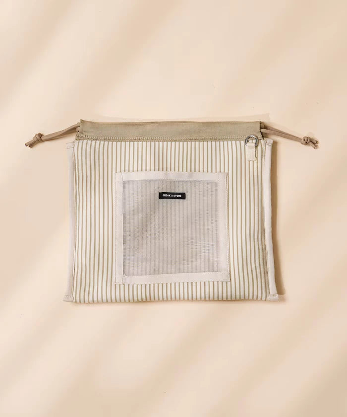 Multiway Color Knit Frill Shoulder Bag