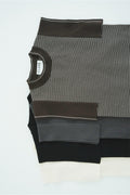 SQUARE SLEEVE KNIT TOPS