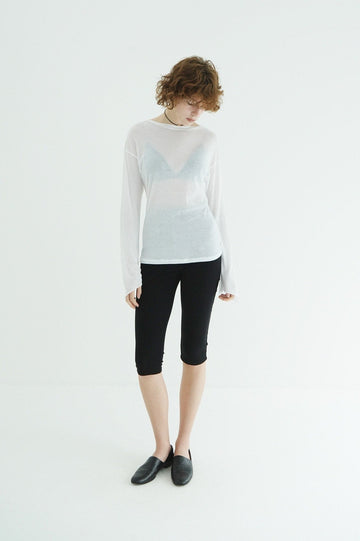 SHEER LOOSE CUT TOPS