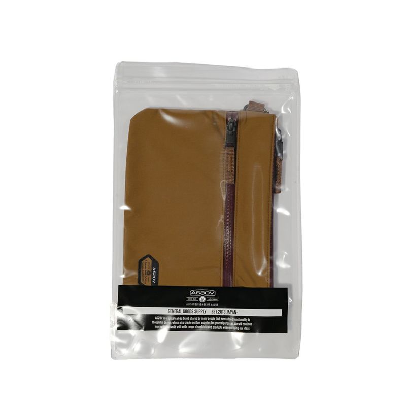 WATER PROOF FLAT POUCH Ssize/BLACK