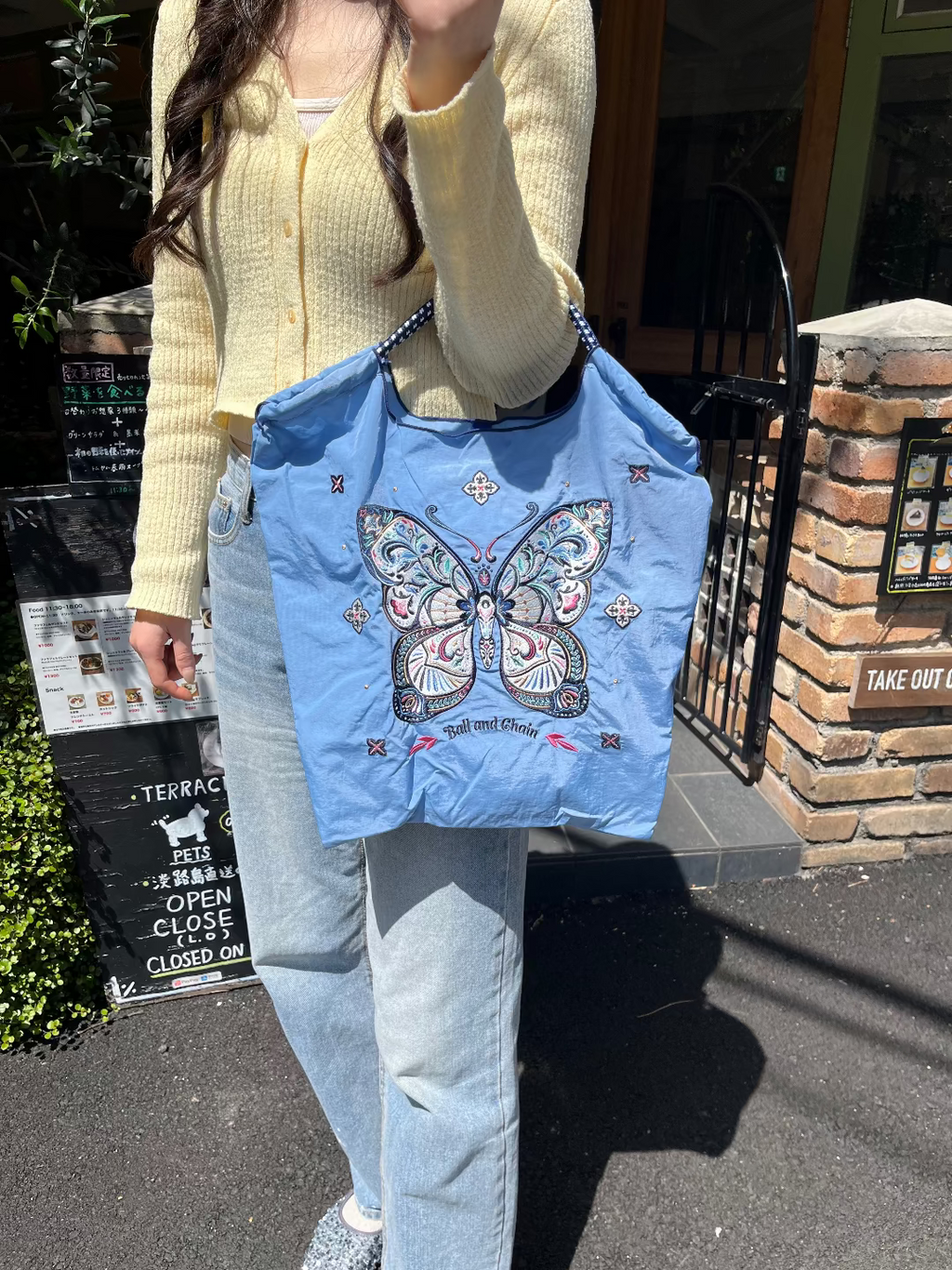 Papillon(Butterfly）M#74 Z/BLUE-301080