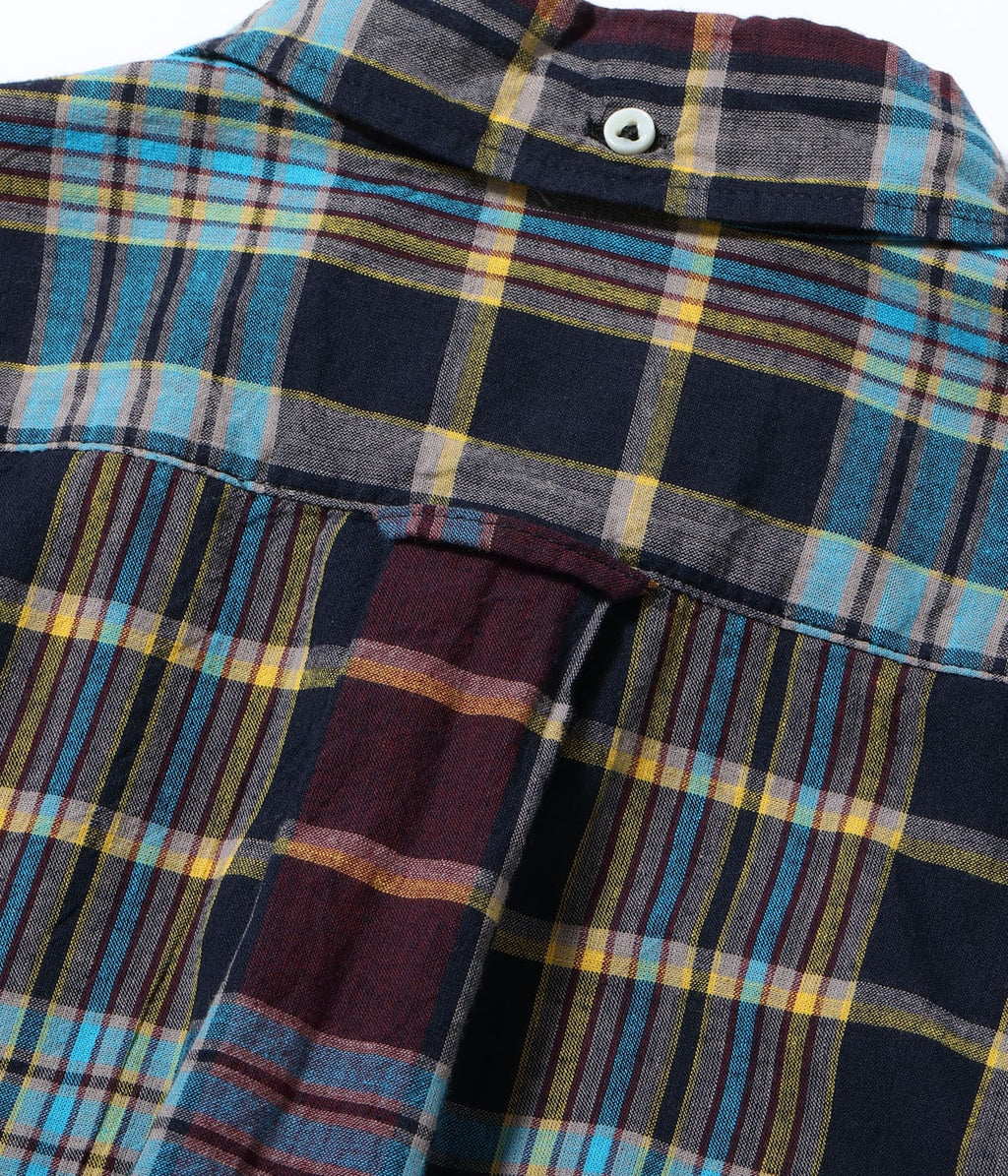 INDIA MADRAS CHECK BUTTON DOWN SHIRT