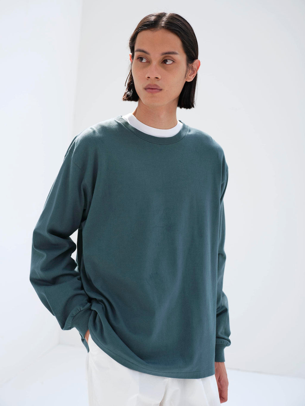LUSTER PLAITING L/S TEE