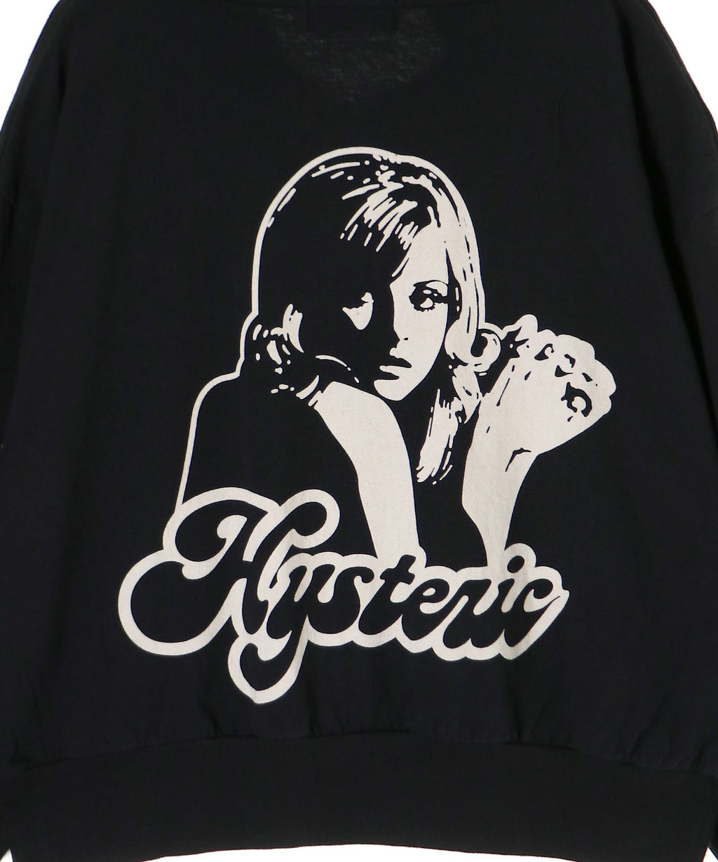 Hysteric Girl Wide Hoodie