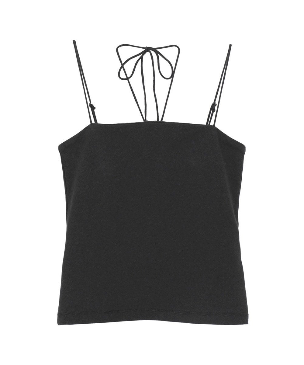 THIN CORD HALTER NECK TOPS