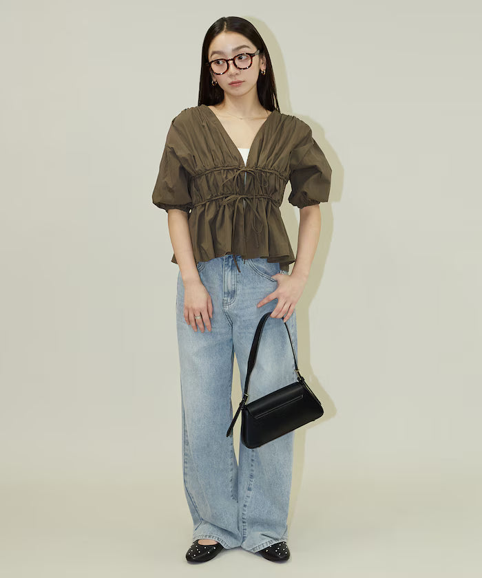 2WAY Shirring Blouse Limited Edition