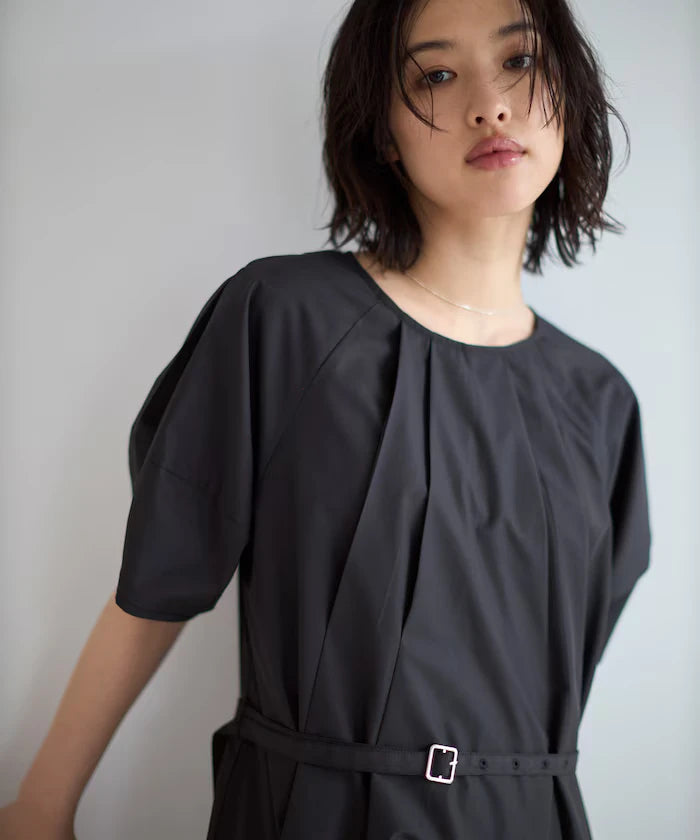 Balloon Sleeve 2WAY Dress / 5 Minute Sleeve
