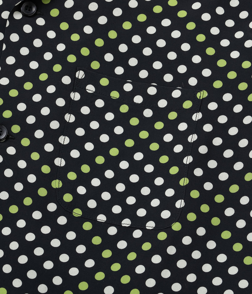 High Density Rayon Open Shirt "Polka Dot"