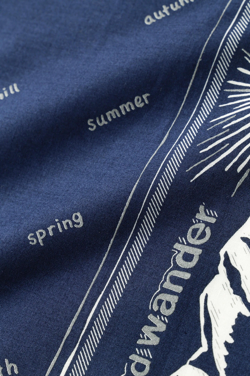 reflective words bandanna