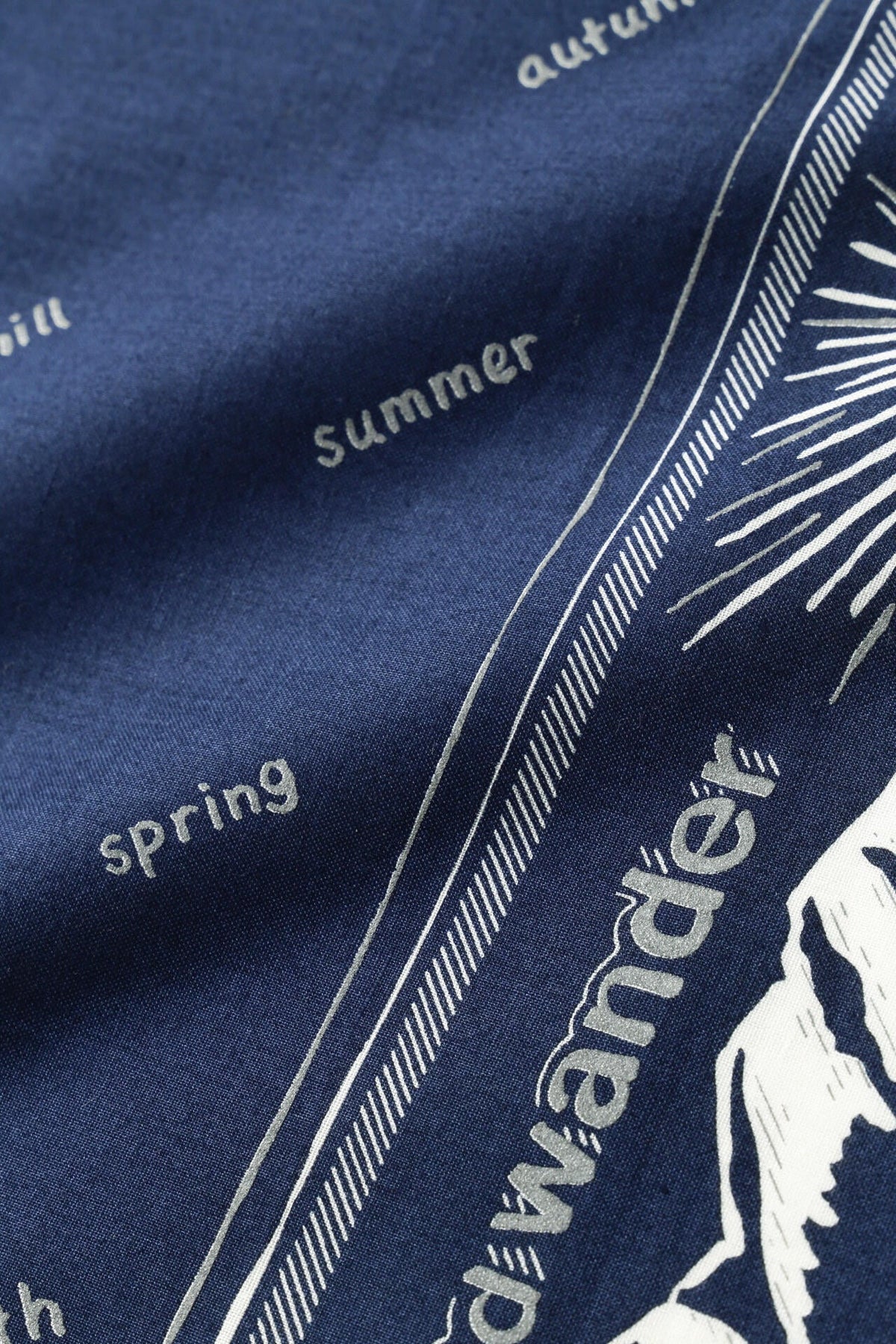 reflective words bandanna