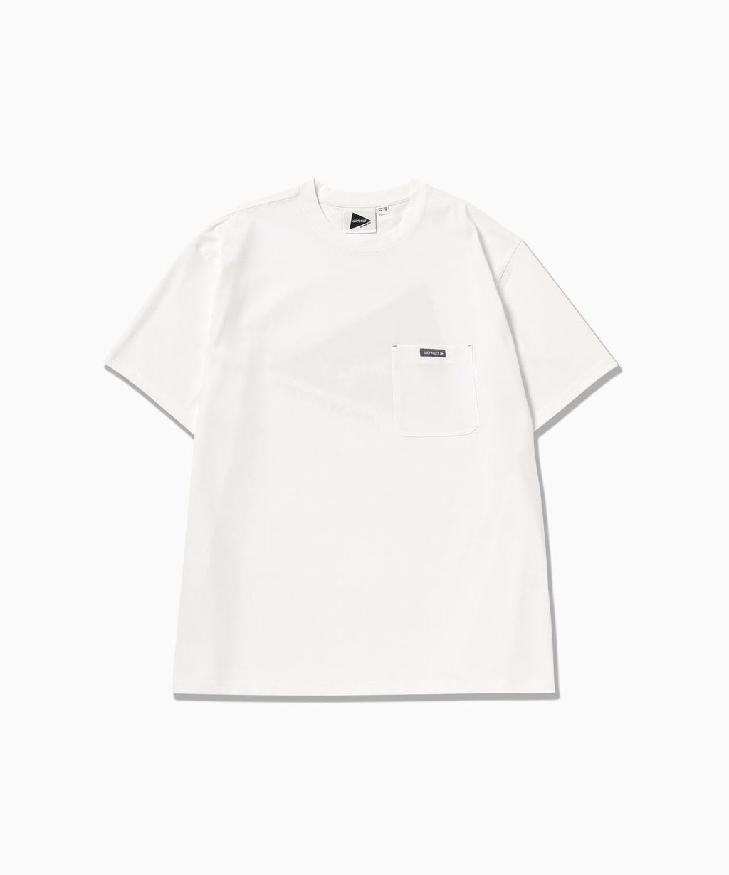 Gramicci × and wander  backprint S/S tee