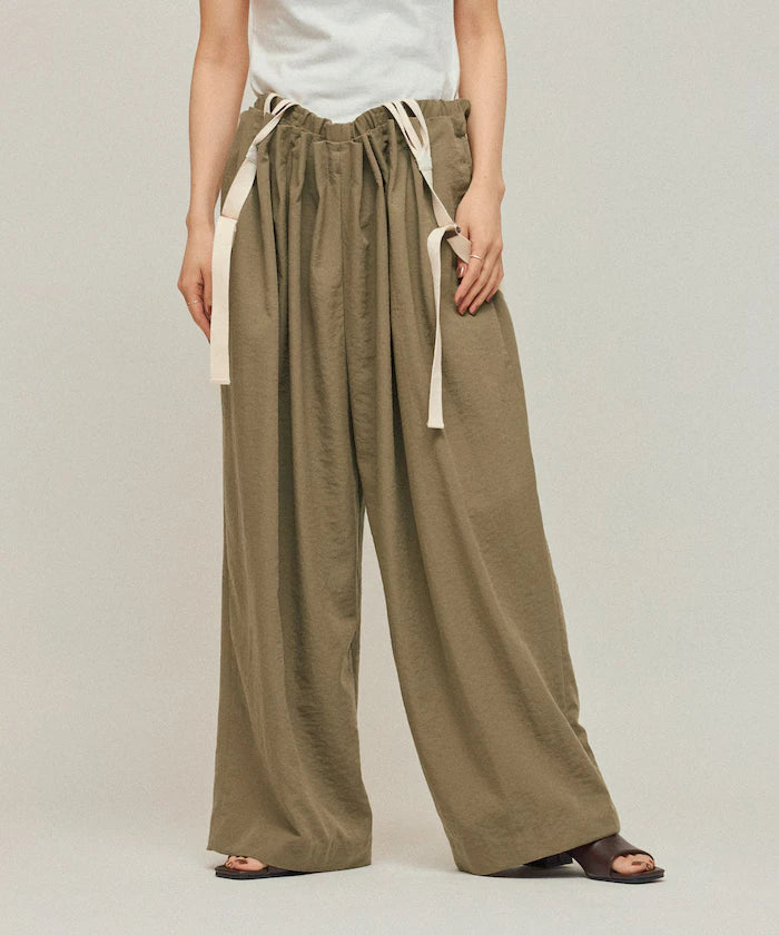 2WAY Suspender Pants / Wide Easy Pants