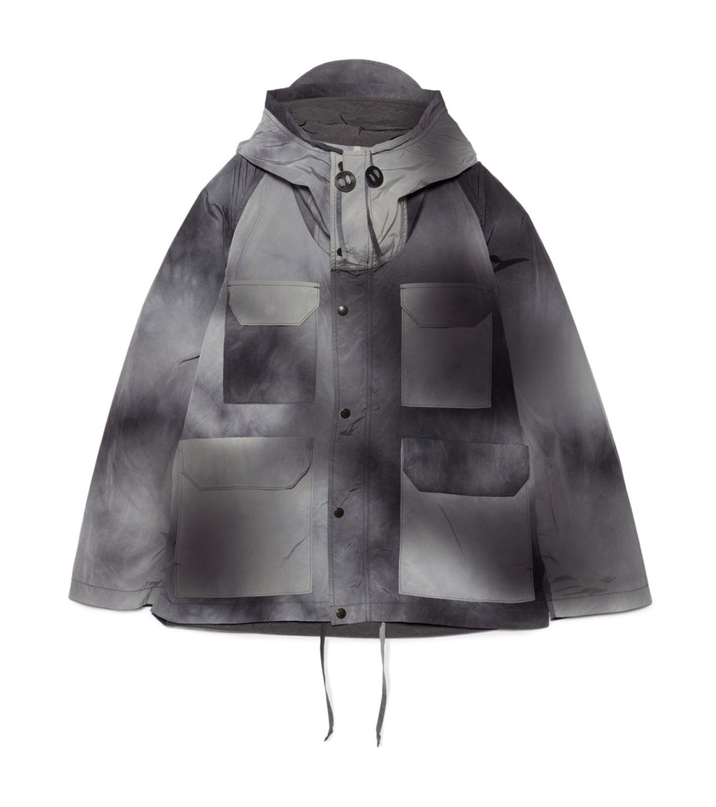 Uneven Dyed Field Mountain Parka