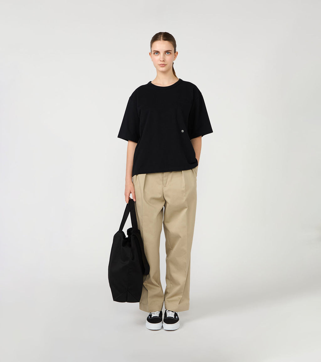 Double Pleated Chino Pants