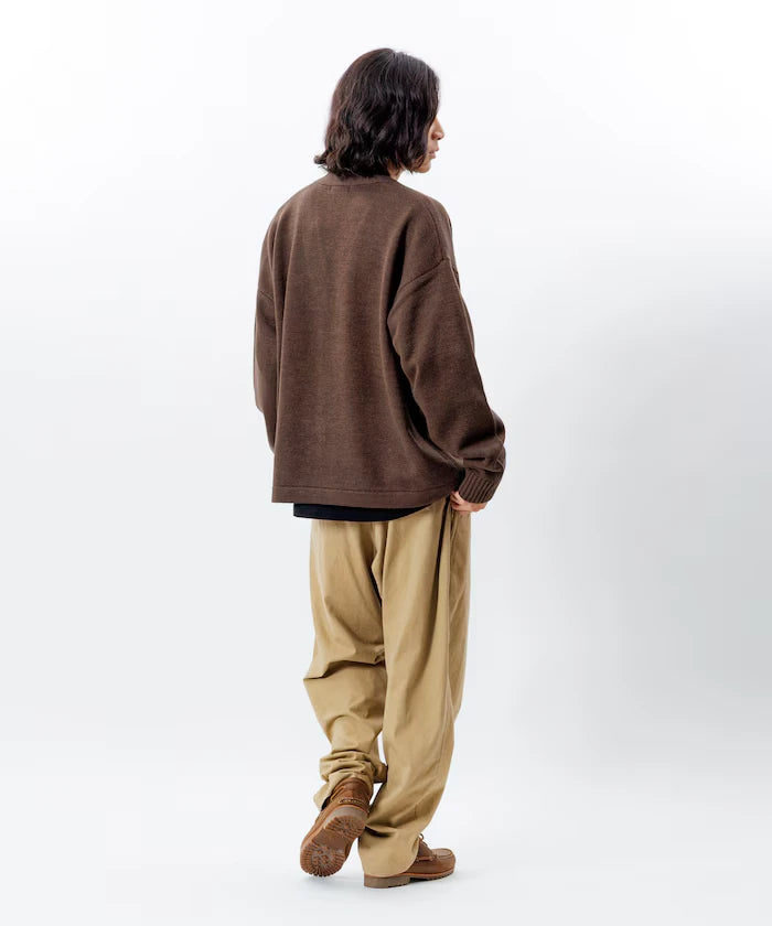 Relaxed Fit Easy Care Washable V-Neck Cardigan