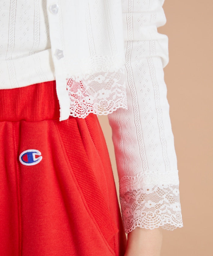 Eyelet Lace Cardigan