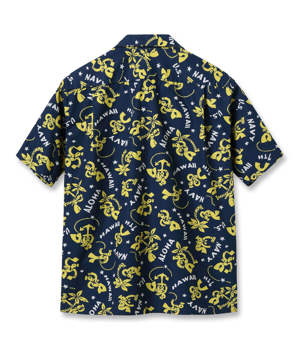 COTTON RIPSTOP OPEN SHIRT “SAILOR MOKU STARS”