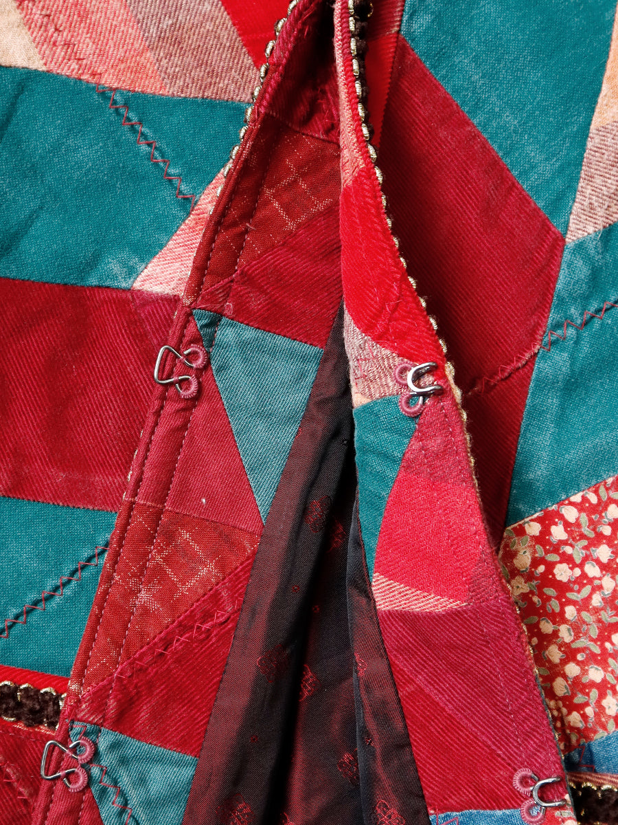 YABANE Quilt Patchwork Chateau Bolero
