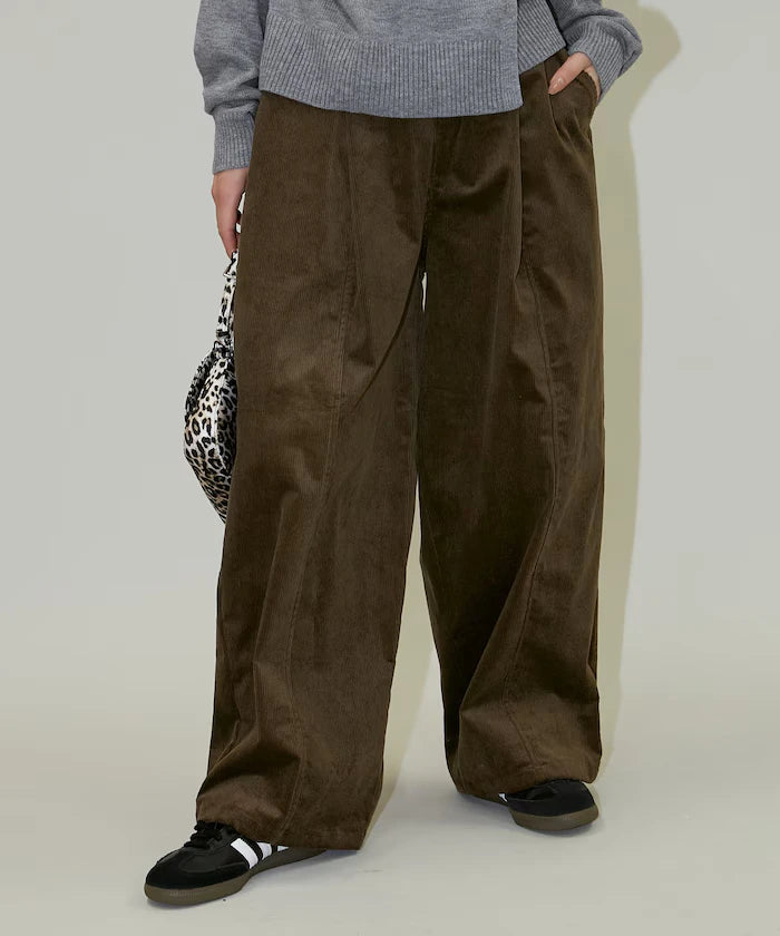 Wide Corduroy Easy Pants [Limited Edition]