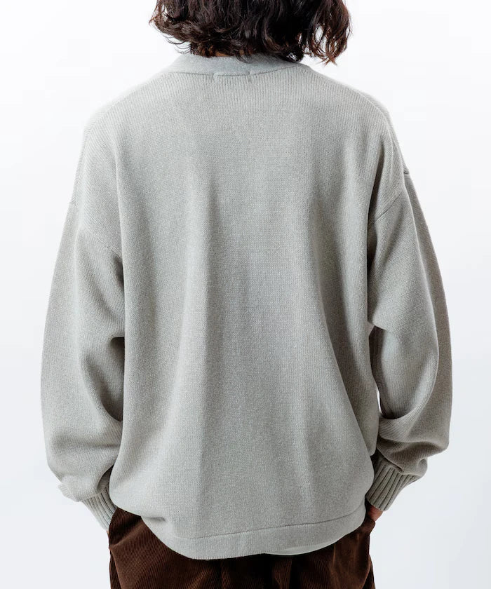 Relaxed Fit Easy Care Washable V-Neck Cardigan