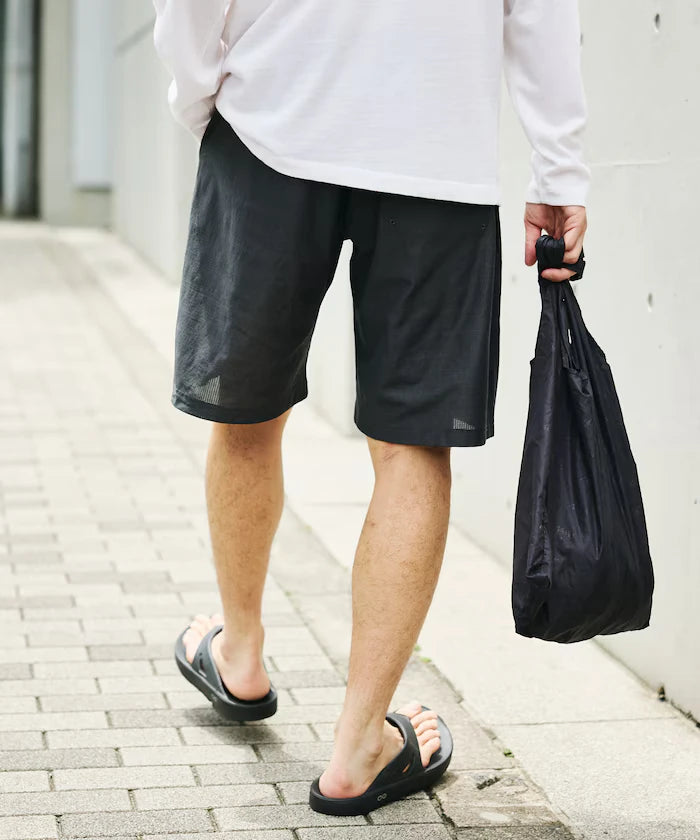 Open Collar Short Sleeve Shirt & Easy Shorts Travel Setup Fabric by SOLOTEX(R)