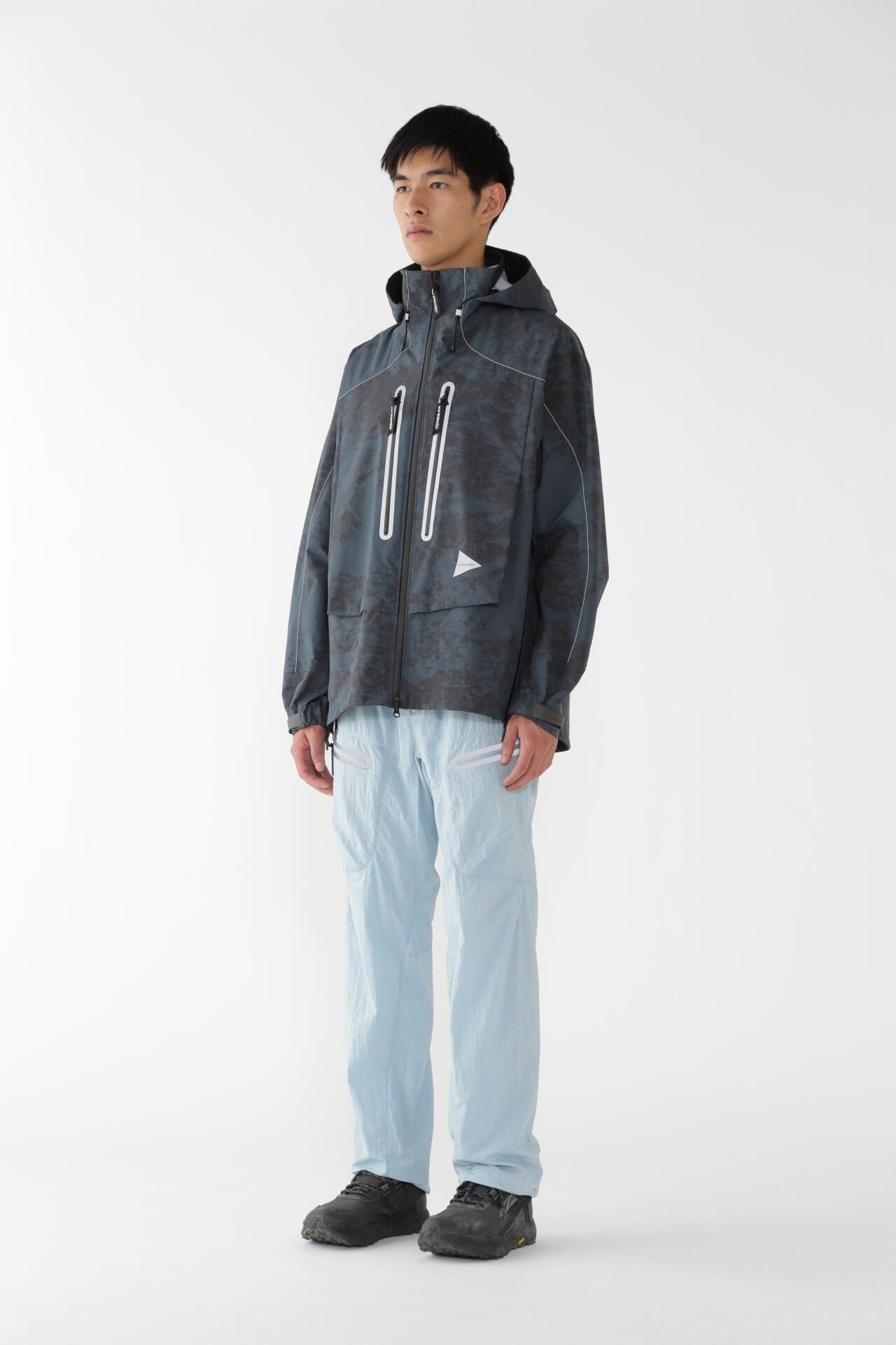 printed PERTEX SHIELD rain jacket