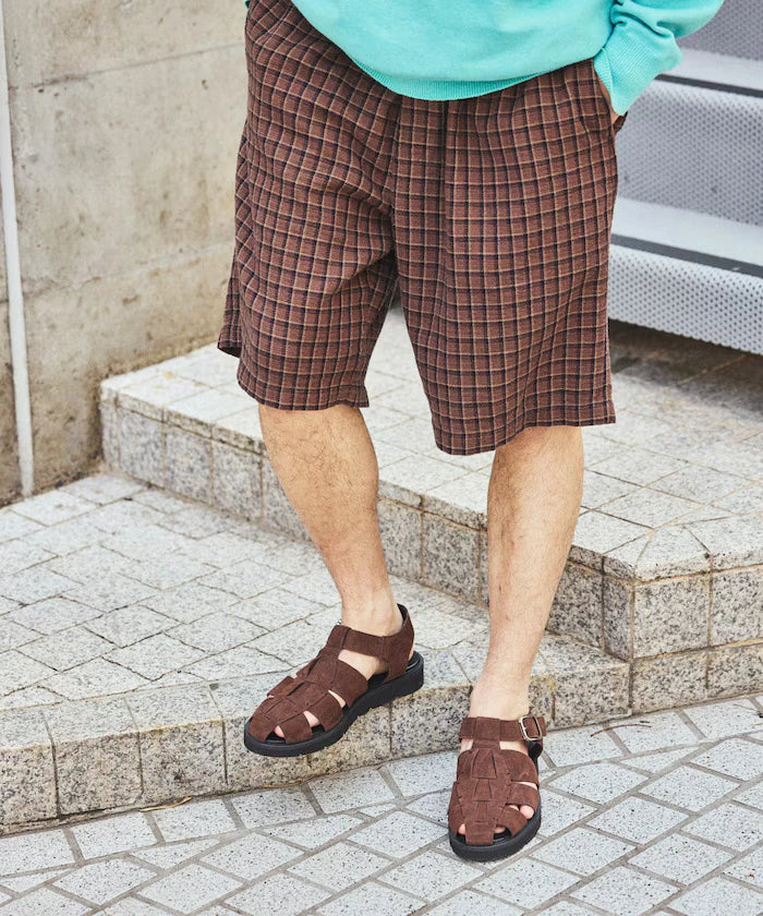 Rain And Shine Leatherette Gurkha Sandals