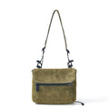 WATER PROOF SUEDE SACOCHE WALLET/KHAKI