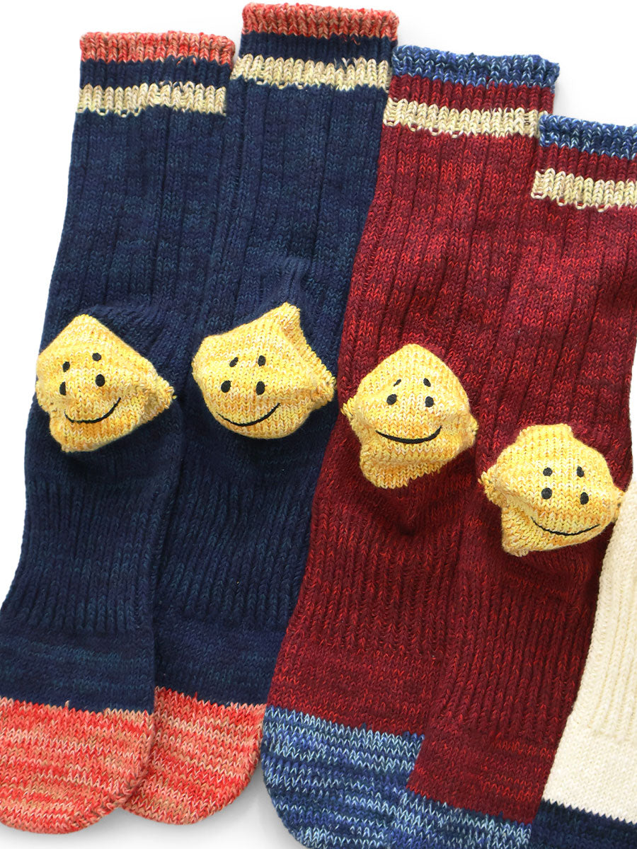 60 pairs IVY RAINBOWY HAPPY HEEL hold socks