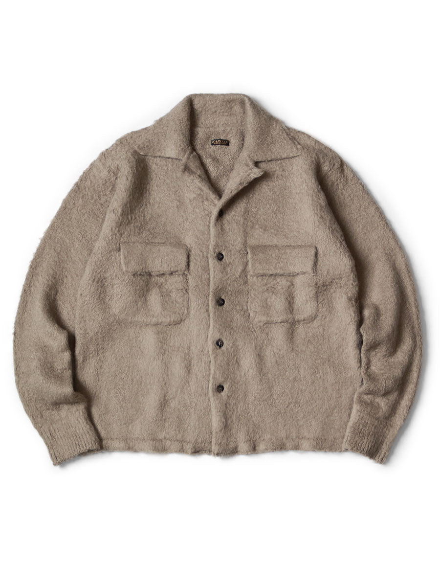 7G Shaggy Knit Board Shirt