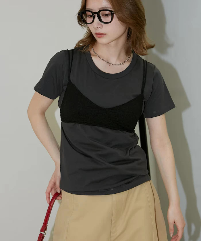<Set Item> Chibi Bra Set T-Shirt Limited Release