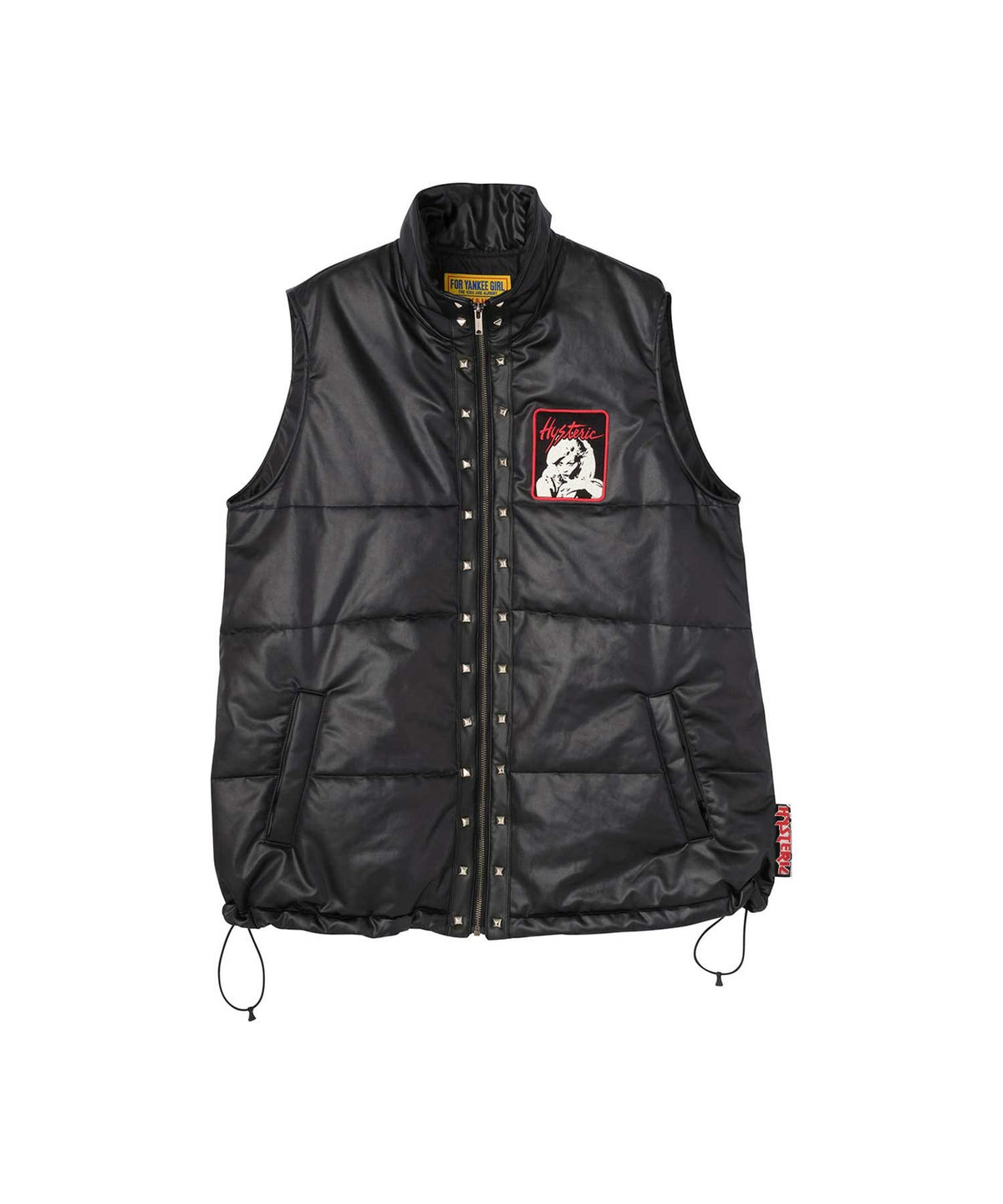 NEW WAVE GIRL Patch Oversized Vest