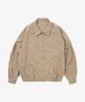 zip up blouson deadstock moon beige one